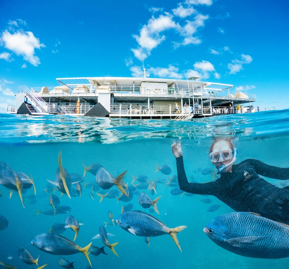 Reefsuites — подводный отель на Большом Барьерном Рифе