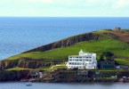 Отель Burgh Island Hotel, в котором жила Агата Кристи