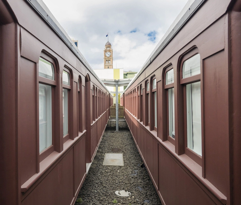Railway Square YHA - хостел в железнодорожных вагонах