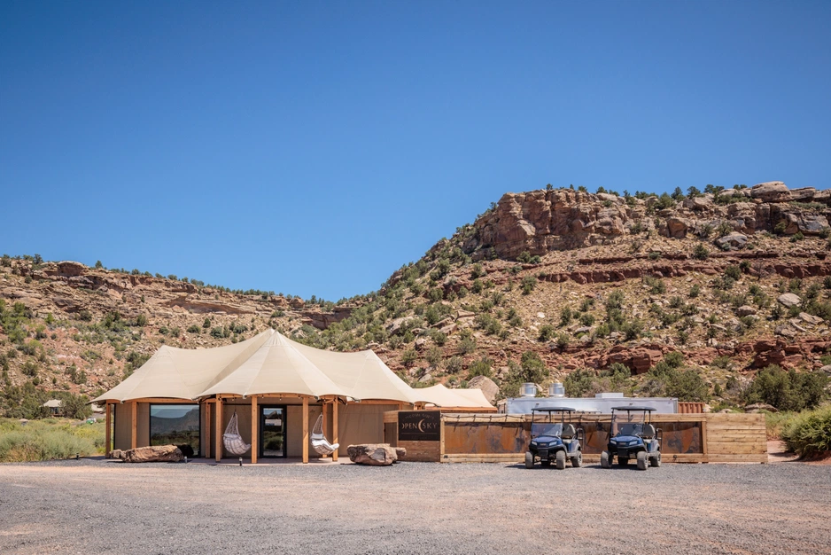 Роскошь под звездами в Open Sky Zion