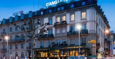 D'angleterre Geneva - роскошный отель на берегу озера Леман