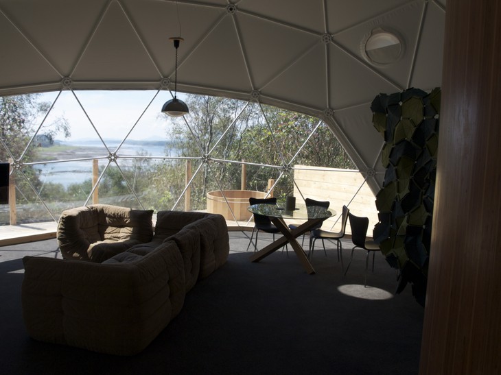 Ecopod Boutique Retreat: роскошный отель в шатрах на западном побережье Шотландии