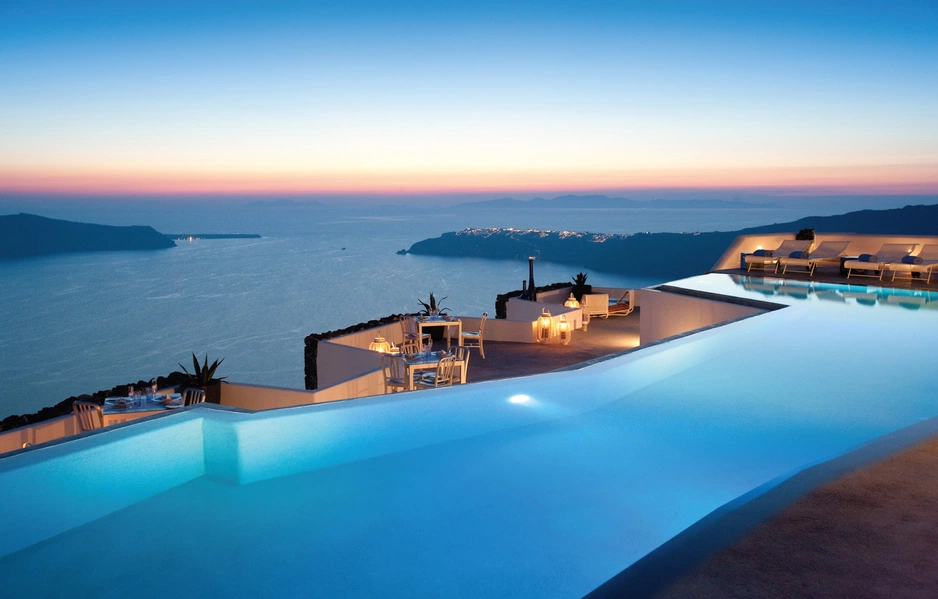 The Grace Santorini - закаты над Эгейским морем