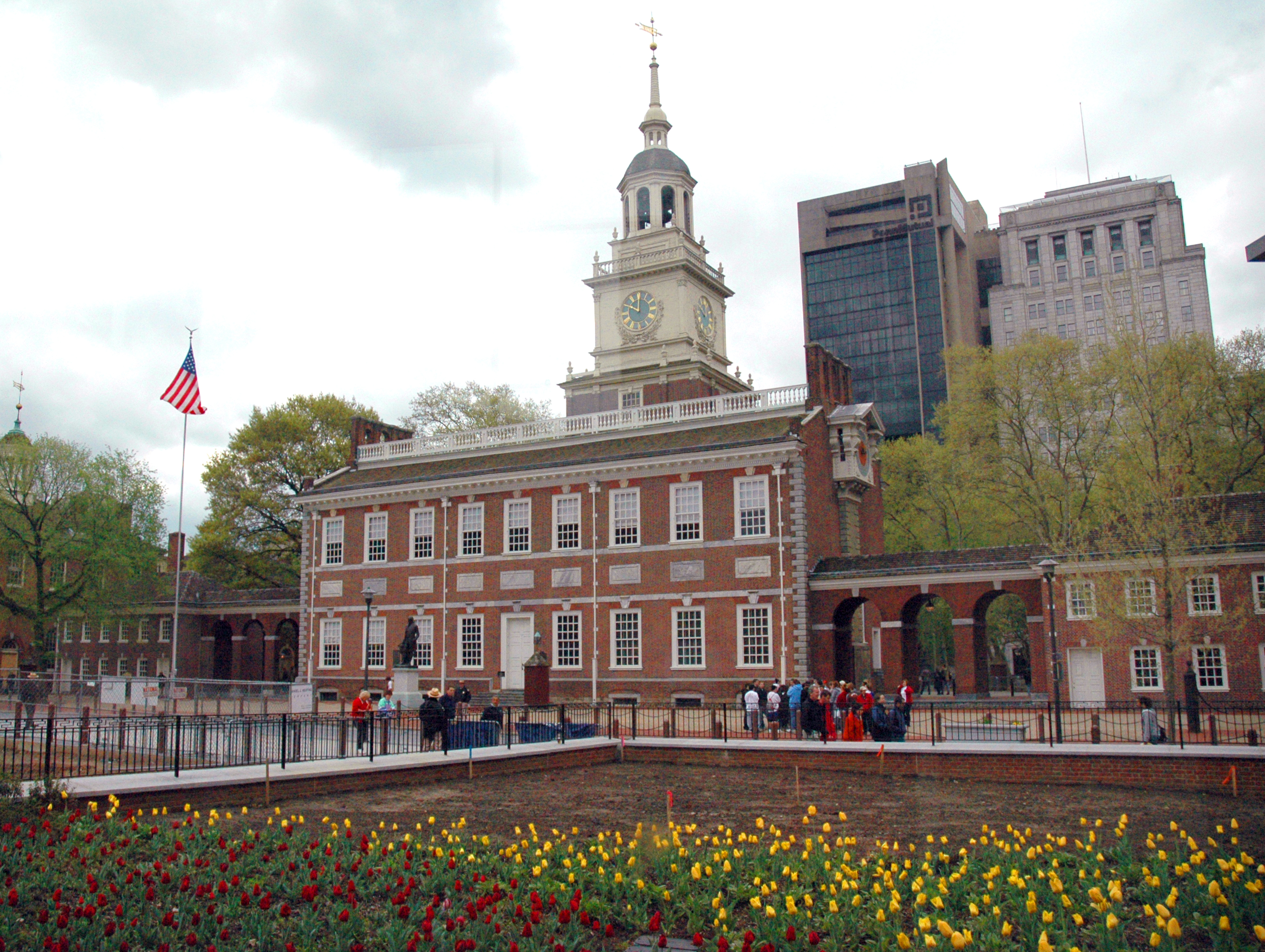 Города США - Independence Hall в Филадельфии