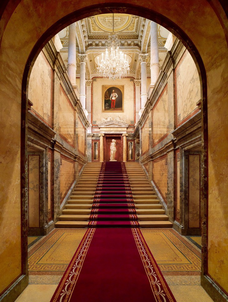 Роскошный дизайн интерьера Hotel Imperial Vienna