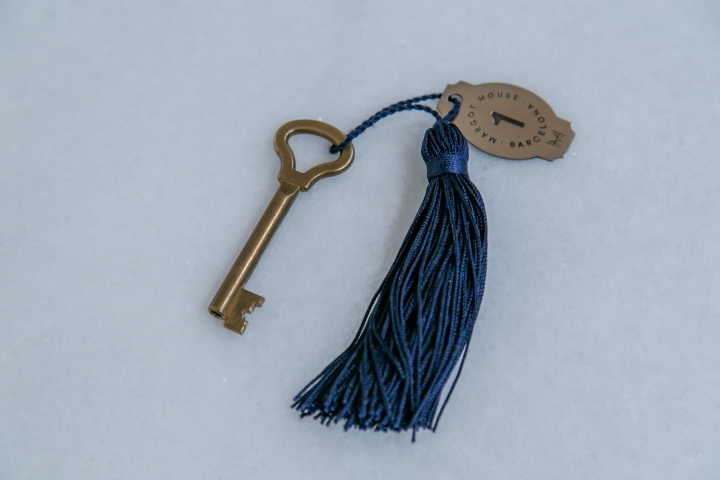 Ключ от номера бутик-отеля Margot House