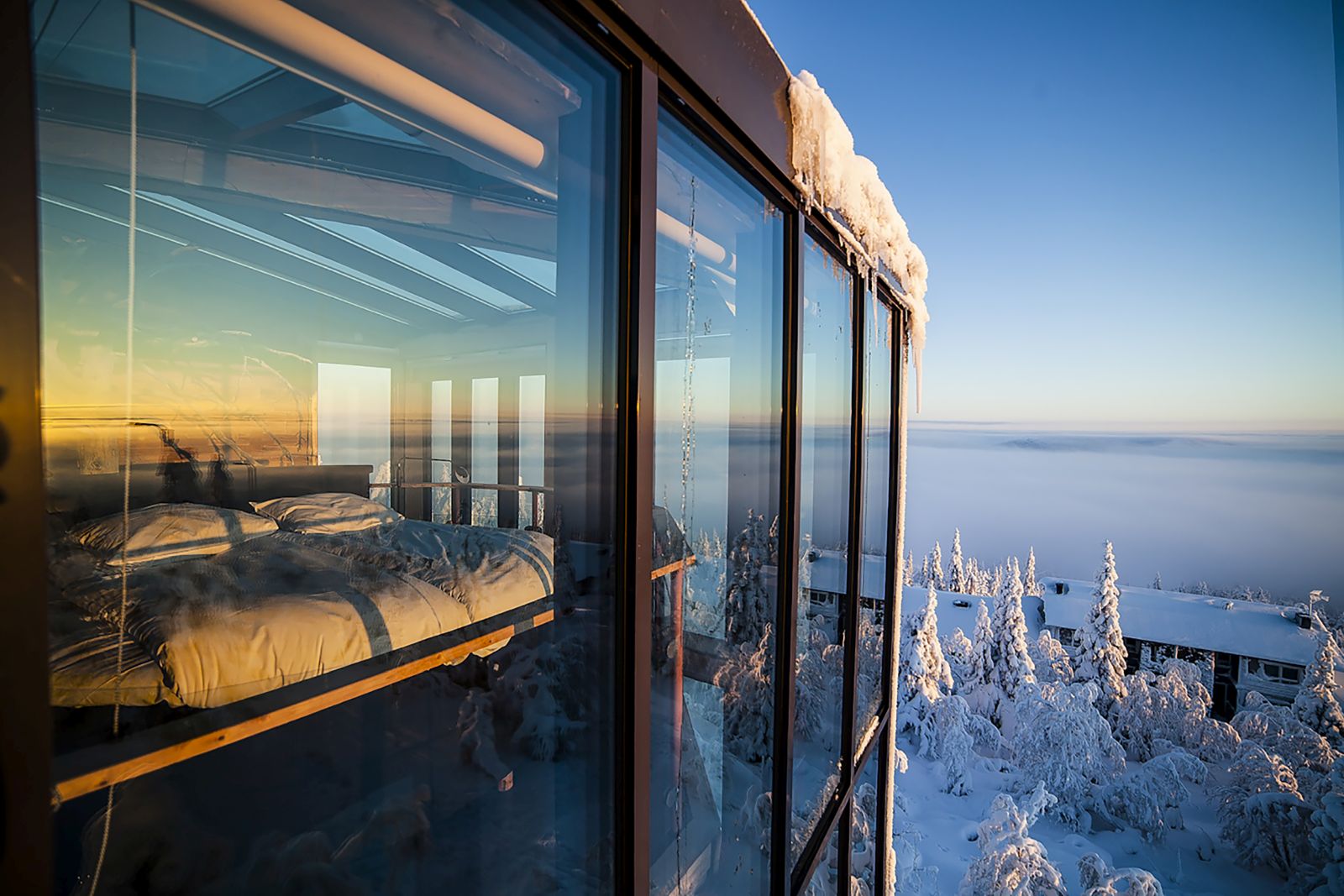 Iso Syote: уютный отель на вершине холма в Лапландии