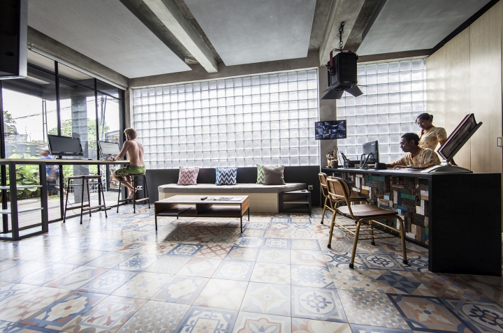 Интерьер гостиничного комплекса M Boutique Hostel на Бали