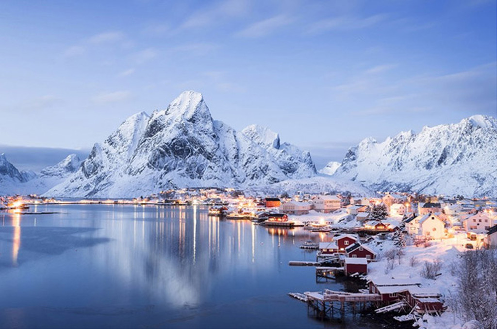Красивые маленькие деревни - Reine, Норвегия