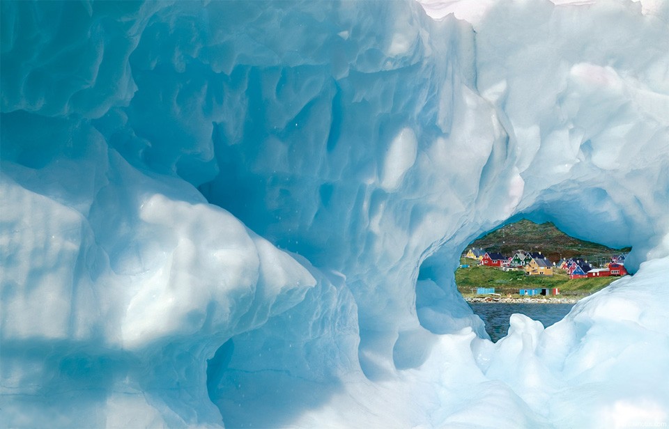 Красивые маленькие деревни - Гренландия