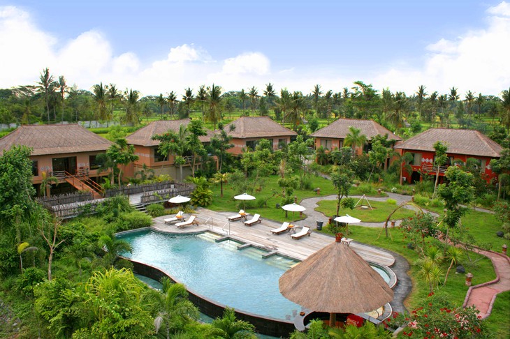 Mara River Safari Lodge: уникальный тематический курорт Бали с африканским колоритом