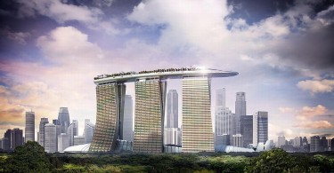 Marina Bay Sands - настоящее чудо дизайнерского искусства в Сингапуре