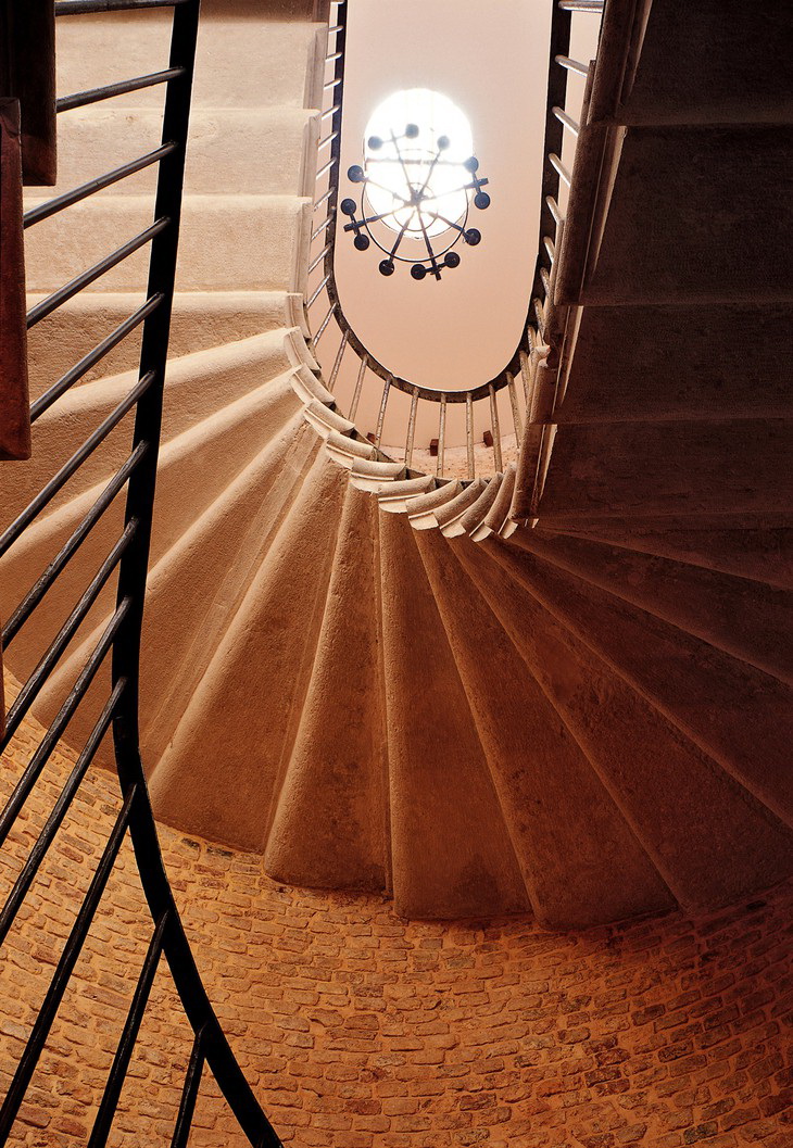 Винтовая лестница в отеле Metropole Venice