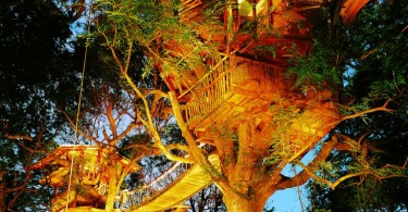 Nanshan Treehouse Resort - отель на деревьях на китайском тропическом курорте