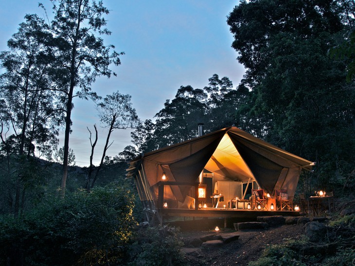 Лагерь Wilderness Camp Nightfall в Австралии