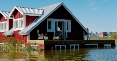 "Затонувший" Ooops Hotel на озере Меларен - лучшее место для уединённого отдыха