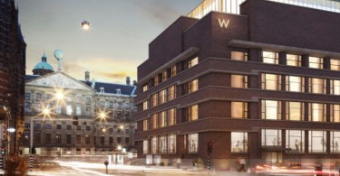 Совместный проект Office Winhov & Baranovitz и Kronenberg Architecture – отель 5 звезд в Амстердаме, Нидерланды