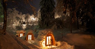 Роскошь в простоте: деревянные иглу PODhouse в Швейцарии