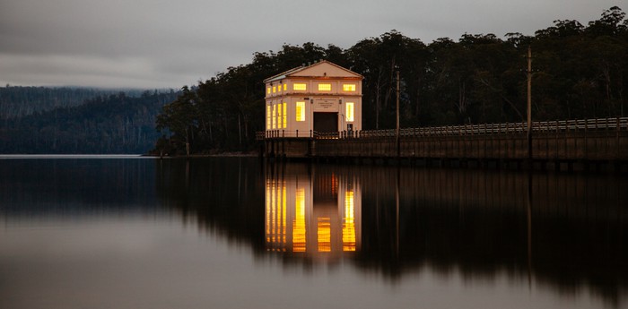 Pumphouse Point: стильный отель у озера Сент-Клэр в Тасмании