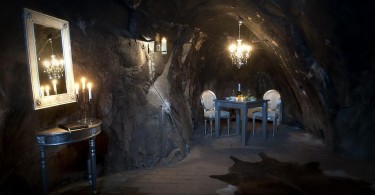 Экстравагантный Sala Silvergruva в шахте глубоко под землёй