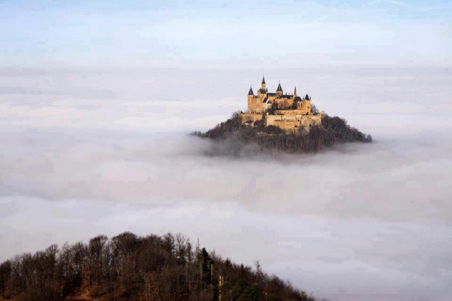 Самые лучшие места для отдыха - Замок Hohenzollern (Гогенцоллерн)