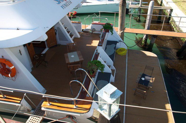 Роскошный отель-яхта Sarah Cruise Venezia