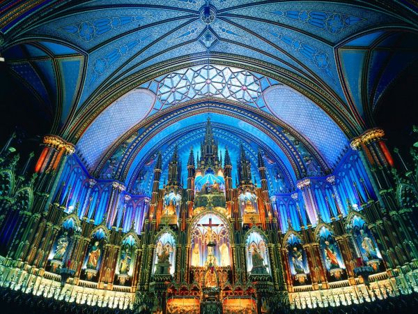 Базилика Notre-Dame de Montreal