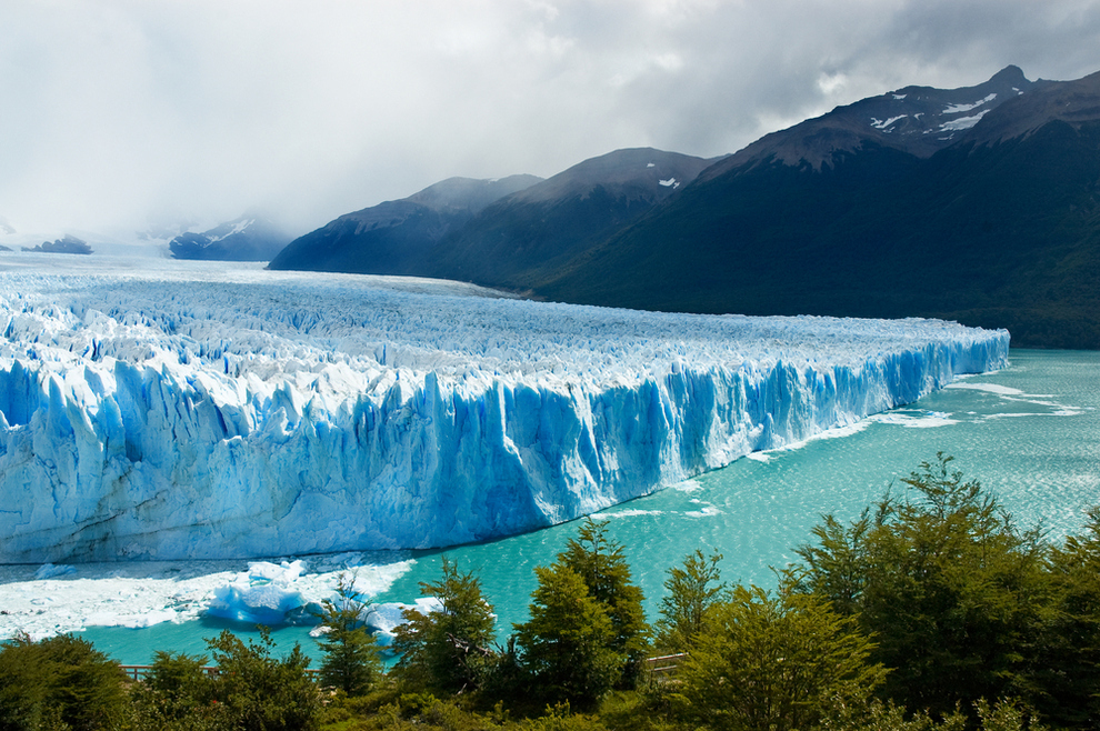 Достопримечательности мира - Ледяные глыбы Perito Moreno