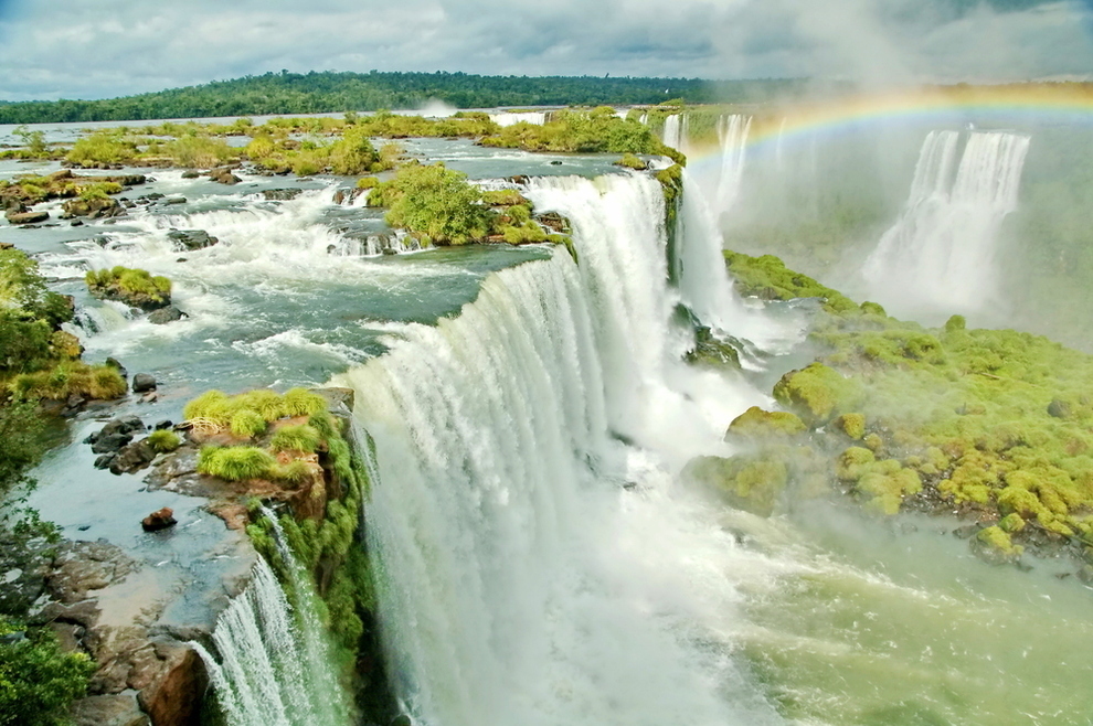 Достопримечательности мира - водопады Iguazu