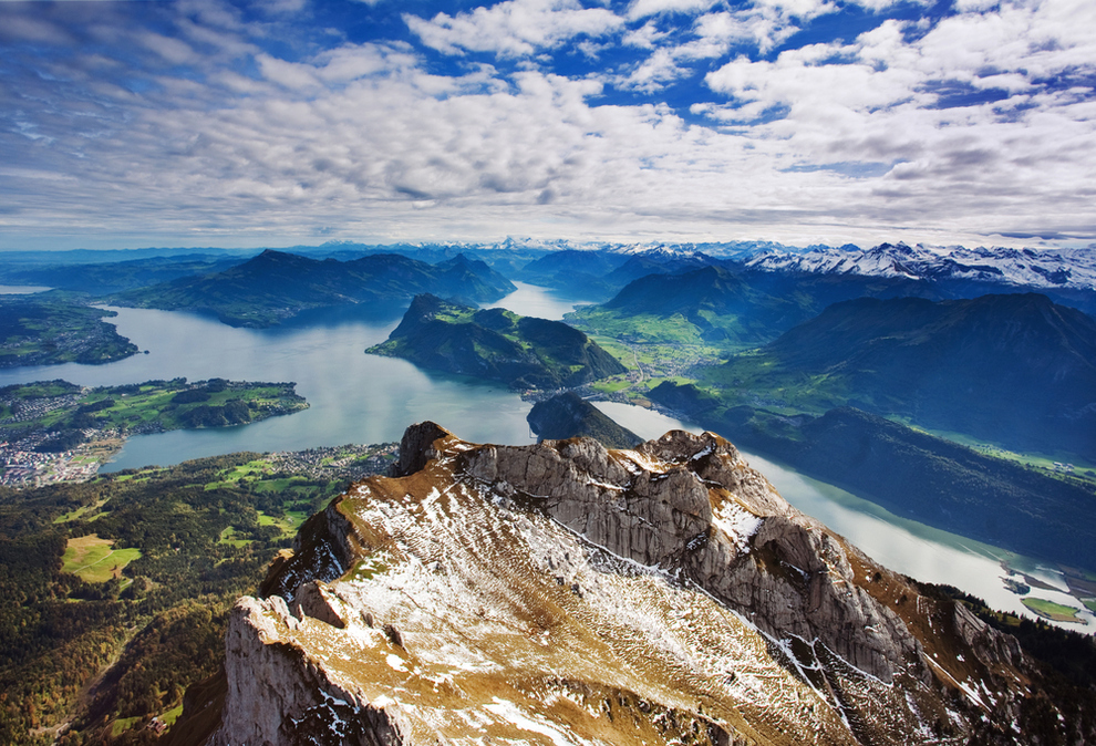 Достопримечательности мира - Швейцарские Альпы
