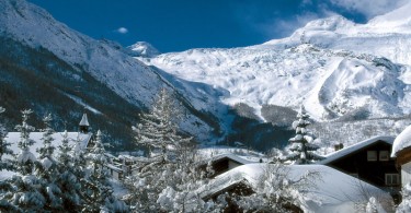 Саас-Фе - потрясающий горнолыжный курорт в Швейцарии