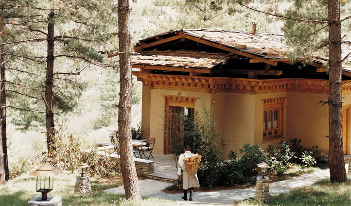 Uma Punakha by Como: романтический отель в горной долине западного Бутана